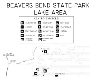Beavers Bend Lake Area
